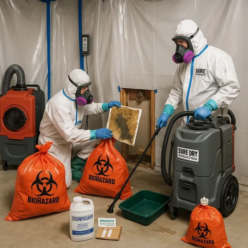 Contaminated Water Handling Protocols process in Lapeer, MI