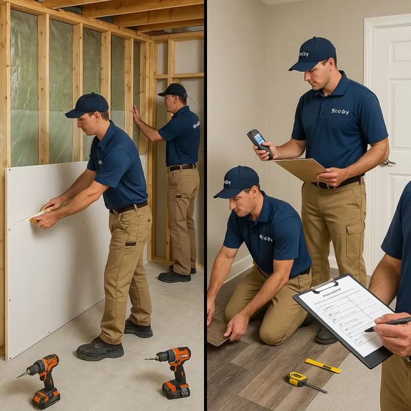 Repairs and Reconstruction process in Lapeer, MI