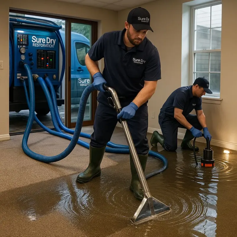 Water Extraction and Removal process in Lapeer, MI